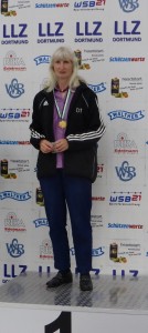 Landesmeisterin Dagmar Tochtrop