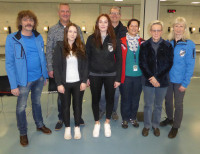 Alle LG-Schützen auf dem Podest